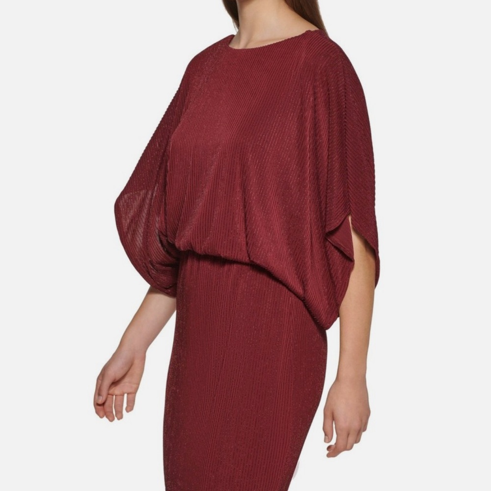 Jessica Howard Burgundy Mini Dress - Picture 4 of 5